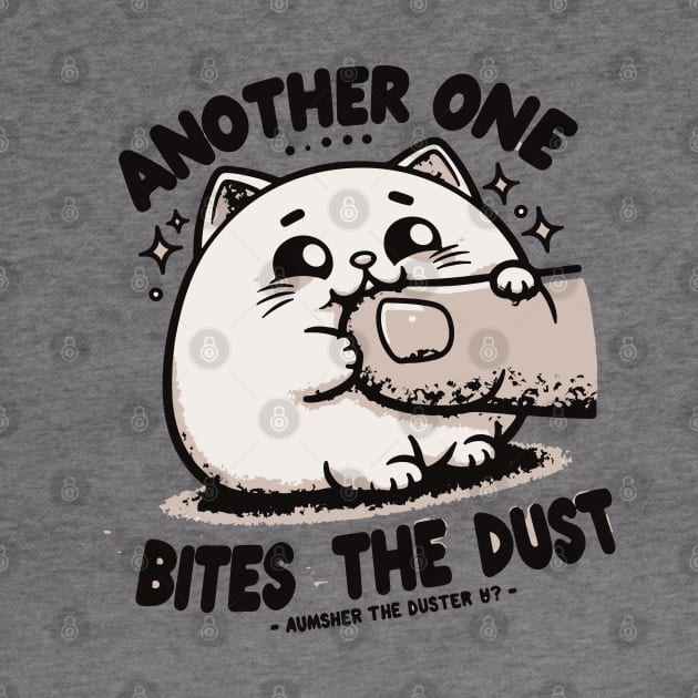 Another One Bites The Dust - Queen Tribute - Freddy Tribute - Mercury - Queen - Funny Sayings - Funny Gift - Funny Slogan - Funny Quotes - Funny Animals - Rock Tribute - Music Rock - Pop by TributeDesigns